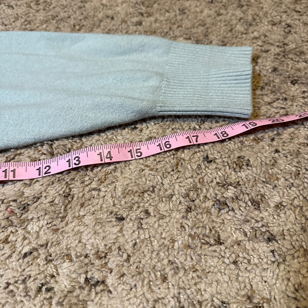 Women's EXPRESS Light Blue Cardigan XL - Picture 5 of 7
